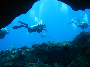 Diving around Maui